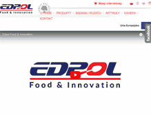 Tablet Screenshot of edpol.net.pl